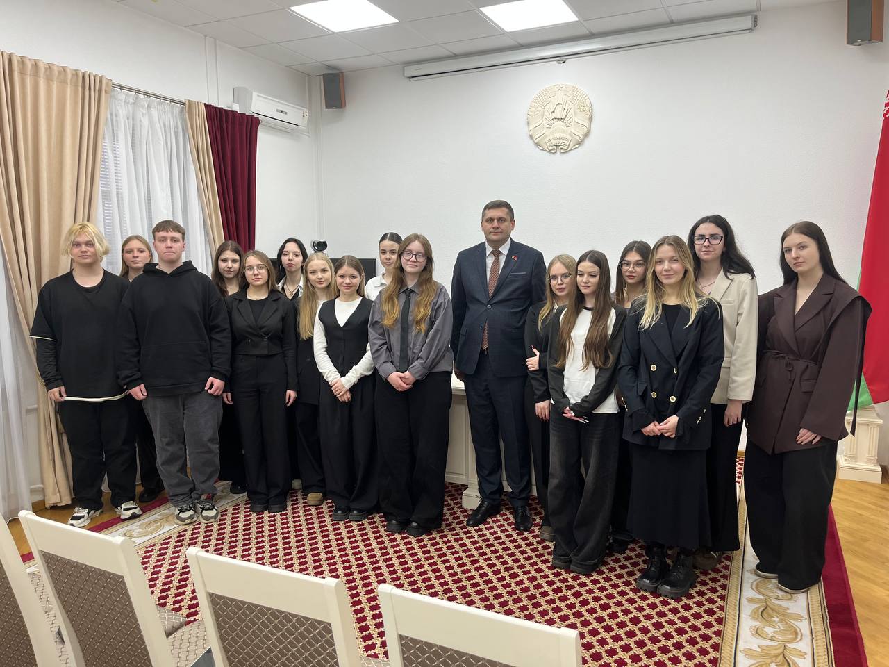 Урок права: студенты колледжа в Экономическом суде